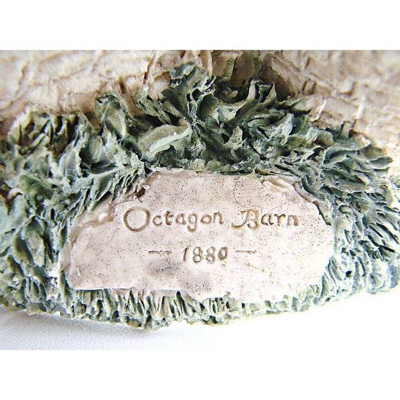 The Farmstead Collection O'Leary's Octagon Barn 1995 Figurine Farm Cottage Decor - Picture 6 of 14